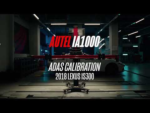 2018 Lexus IS300 Full ADAS Calibration | Front Camera, Radar & Blind Spot | Autel IA1000