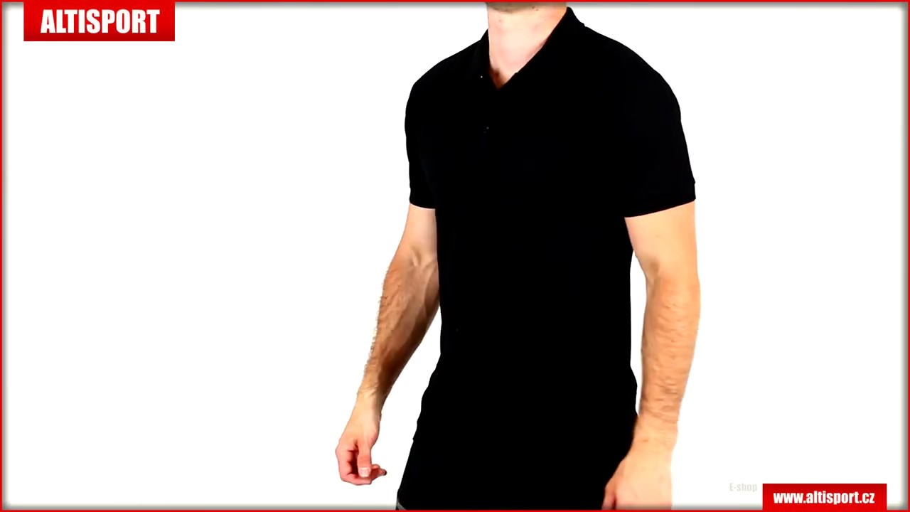 pÃ¡nskÃ© triko s lÃ­meÄkem malfini pique polo 203 ÄernÃ¡ - YouTube