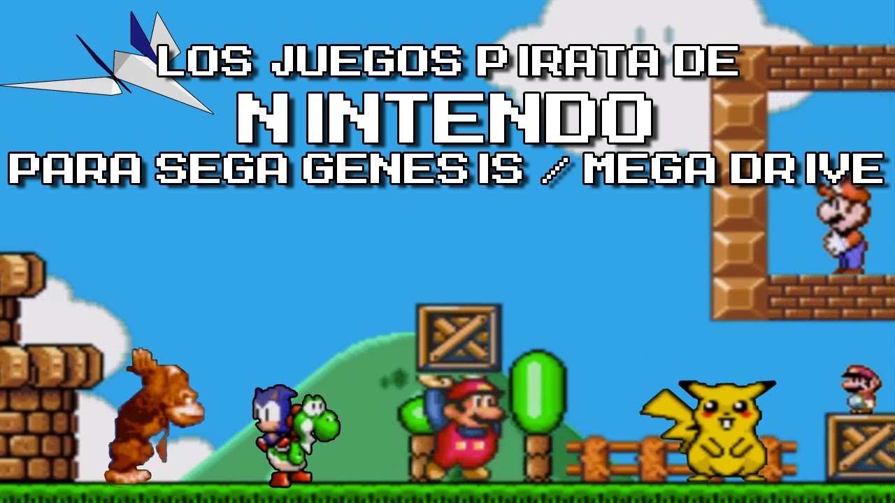Juegos pirata de NINTENDO en Sega Genesis / Mega Drive (+ DESCARGA)