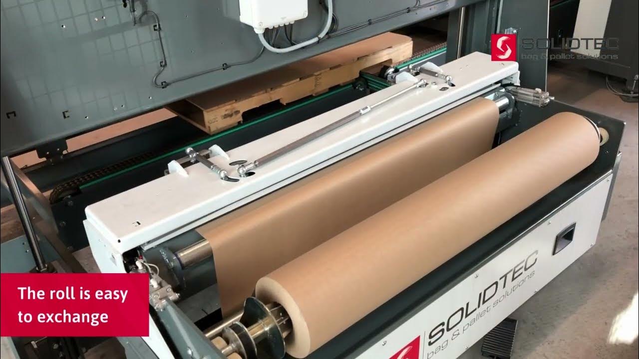 Integrated Rollstock SSD (Slip Sheet Dispenser) YouTube