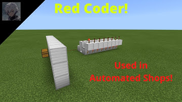 Minecraft Bedrock: How to Make a Red Coder w/ RedStoneZone21!