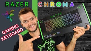 RAZER CYNOSA CHROMA MULTI-COLOR GAMING KEYBOARD
