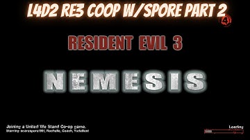 Left 4 Dead 2 Custom Maps Resident Evil 3 Coop W/Spore Part 2