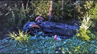 Перевернулась в кювете: водитель и пассажир погибли в ДТП в Новгородской области