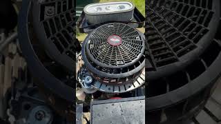 Lawn Tractor Sears Craftsman 1999 Starts once a day, stalls Briggs &amp; Stratton 19 HP. SOLVED!