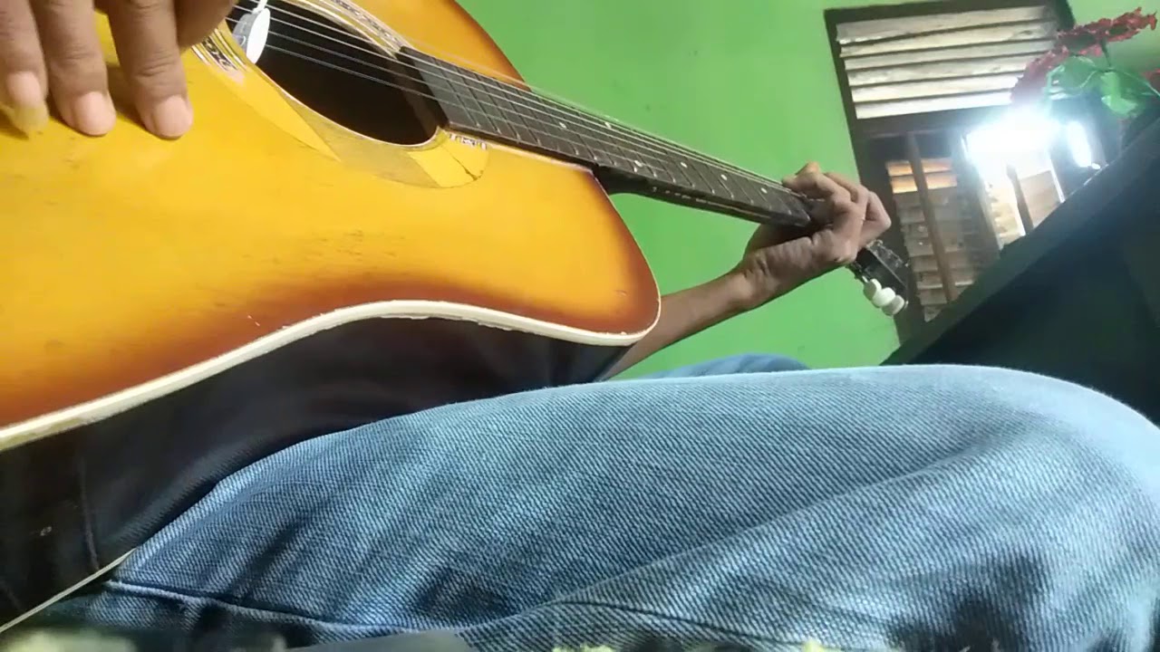 cinta tak terbatas waktu fingerstyle pemula - YouTube