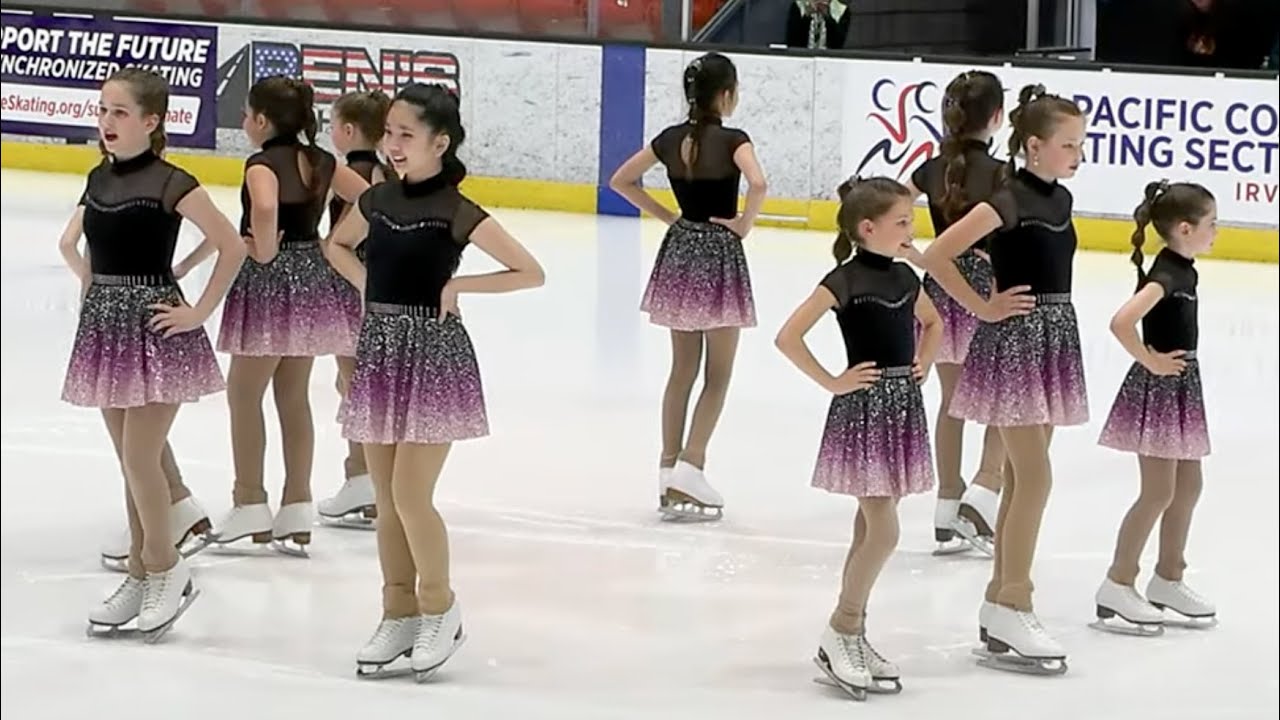 Ice Denettes Shooting Stars | Aspire 3 Synchro Group A | 2025 Pacific SyS Sectional Championships