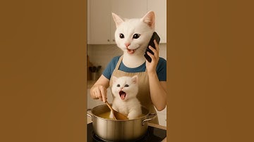 Cute cat story 🥹♥️|Meow Meow sad song| #cat #animation #emotional #shorts