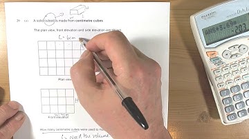Pearson Specimen Paper Set 1 Foundation 3F Q20