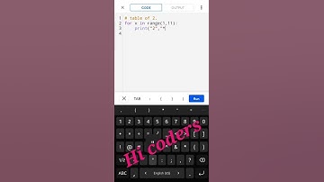 table of 2 in python! python me 2 ka table kaise likhe ! #shorts #python #coding #table #2_table