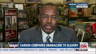 Carson Doubles Down on Claim That ACA is Worse Thing Since Slavery