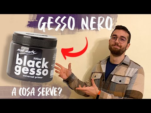 GESSO ACRILICO NERO