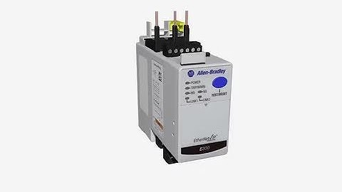 E300 Electronic Overload Relay - 360 View