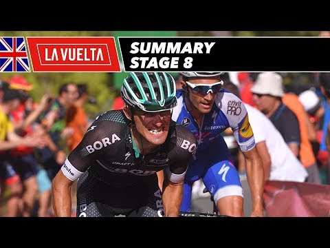 Summary - Stage 8 - La Vuelta 2017