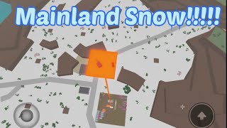 Roblox Lumber Tycoon 2- Mainland Snow!!!!