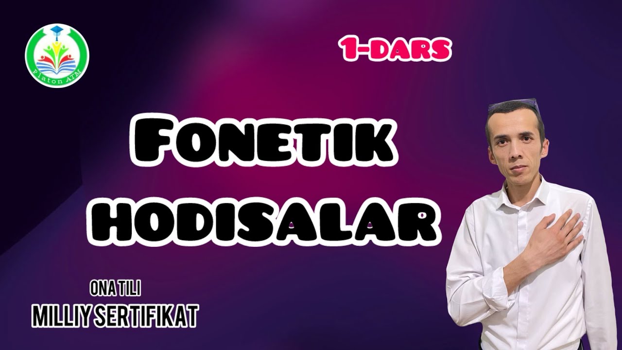 Fonetik hodisalar  Jamshidbek Abdullayev bilan batafsil ko’ramiz #onatili #fargona #edu #fonetika
