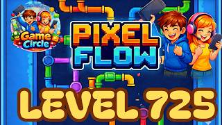 Pixel flow©  - Level 725 - solution - walkthrough Profile