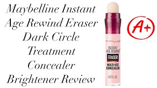 Maybelline Age Rewind Concealer - Highlight +  Contour- Review + Demo