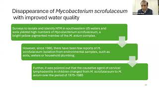One Health Initiatives 2026 : NTM in the Environment & Mechanism of Transmission