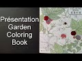 Présentation livre Garden Coloring Book