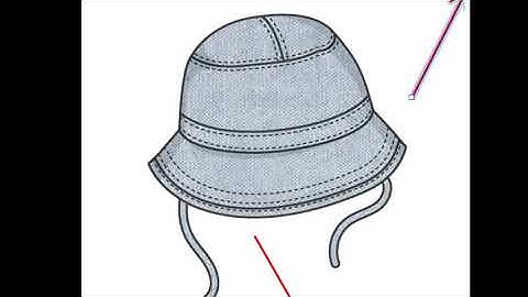 Cap 🧢 || How to make Cap pattern || Lectra v8r1 || Girls Cap ||