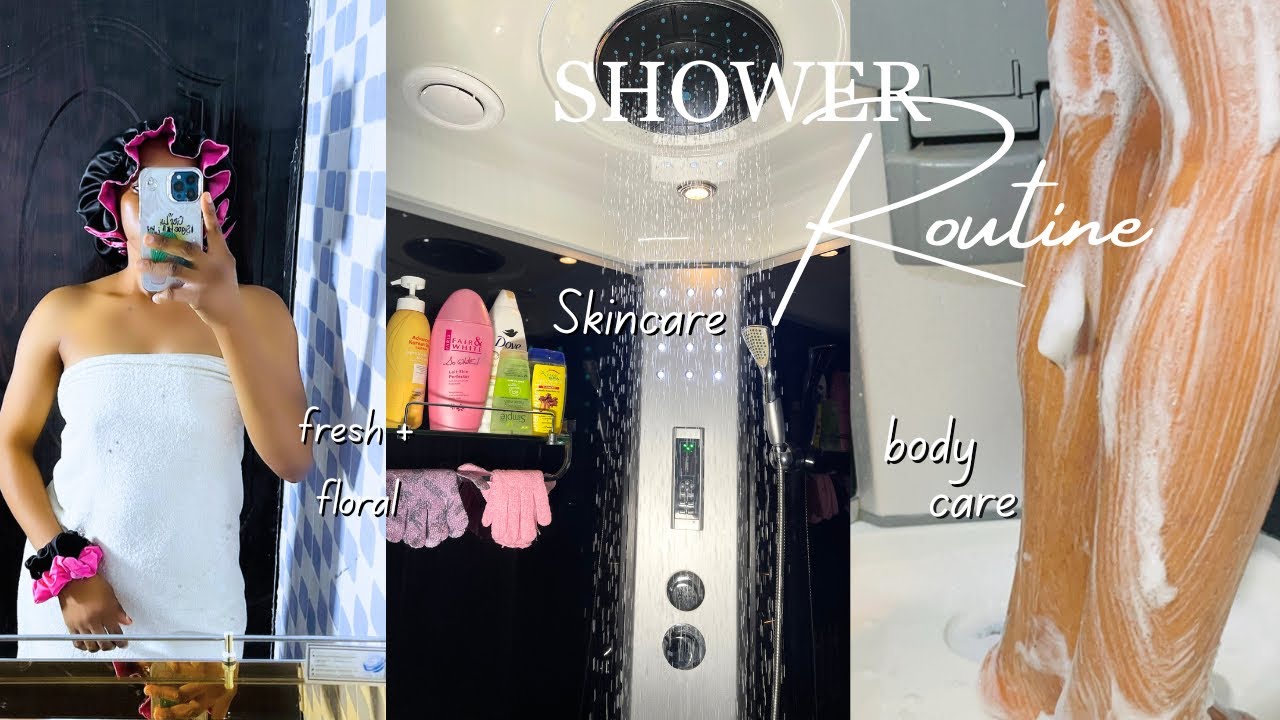 Morning Shower Routine for Glowing Skin | Dove Body Care & Self Care ...