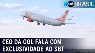 CEO da GOL fala com exclusividade ao SBT após recuperação judicial | SBT Brasil (26/01/24)