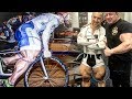 The Cyclist With The Biggest Legs - Most Muscular Cyclist in The World