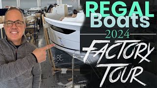 (Ep 8) Regal Boats FACTORY TOUR 2024: How Boats are Made