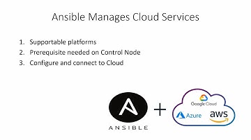 Configure Ansible to manage cloud service and how to connect