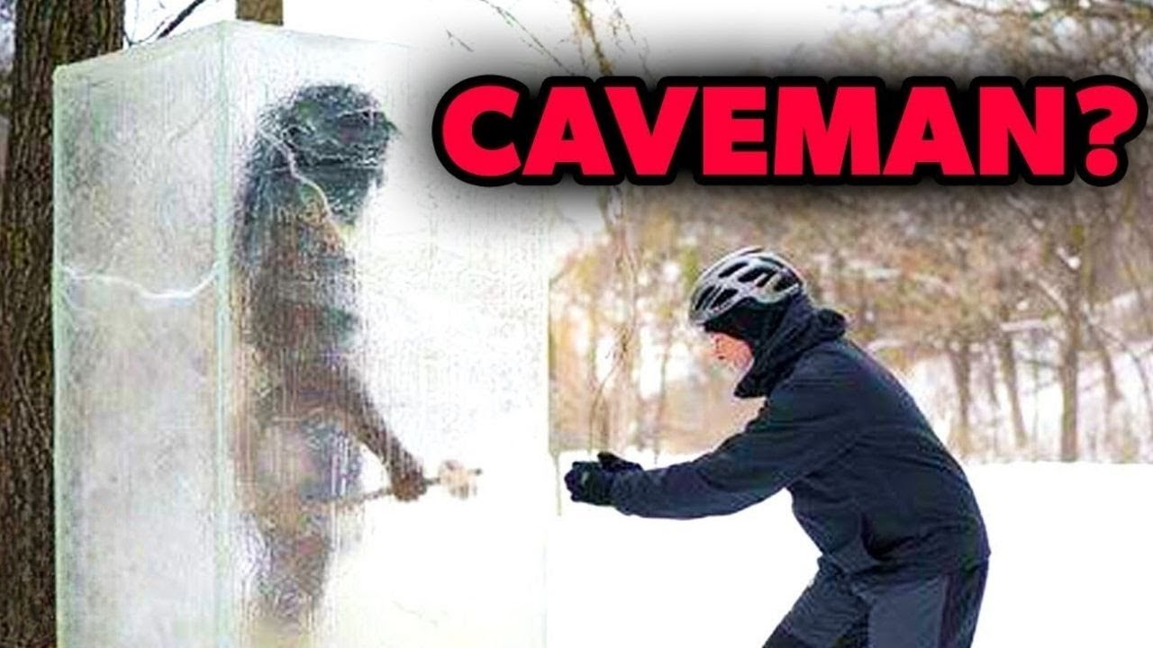 Top 15 Strange and Creepy Things Found Frozen in Ice - YouTube
