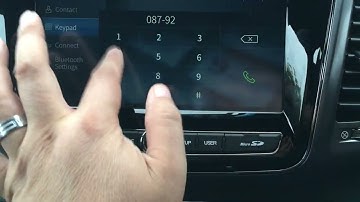 How to use the Bluetooth on the infotainment unit in the SsangYong Musso Q250 Rebel and Saracen.