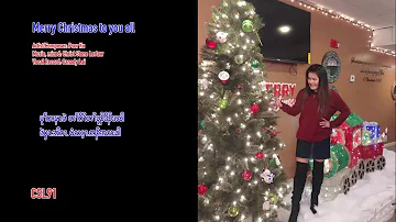 Karen Christmas song "Merry Christmas to you all" by Psor Ku [Lyrics Video]