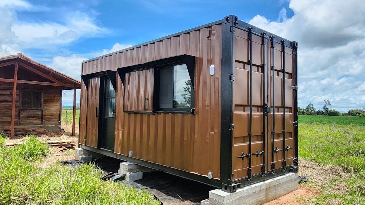 Kitnet Container entregue em Avaré/SP - Azul Containers - YouTube