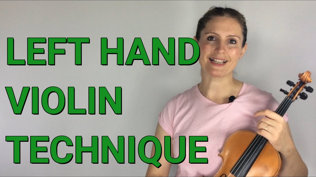 BEGINNER VIOLIN LEFT HAND TECHNIQUE EXERCISES YouTube