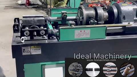 HGS50 rebar threading machine