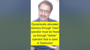 Destructors in C++ | C++ Programming #cpptutorial #destructor #oop #cppprogramming  #bintuharwani