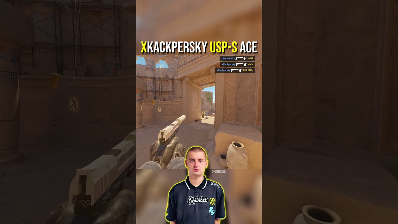 xKackpersky Stayed Calm — USP Did the Rest on Anubis 💥| Counter-Strike 2