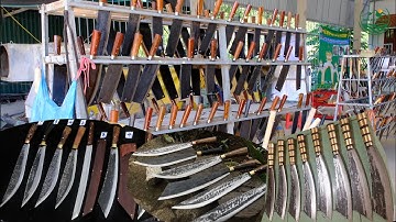 Làng Rèn Dao Phúc Sen Cao Bằng SỐC Với Nhũng Chiếc Dao Sắc Nhất VIỆT NAM | Miền núi tây bắc