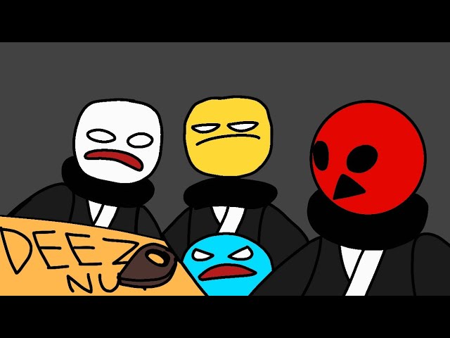 4 bald idiots vs haunted board ( shitpost )