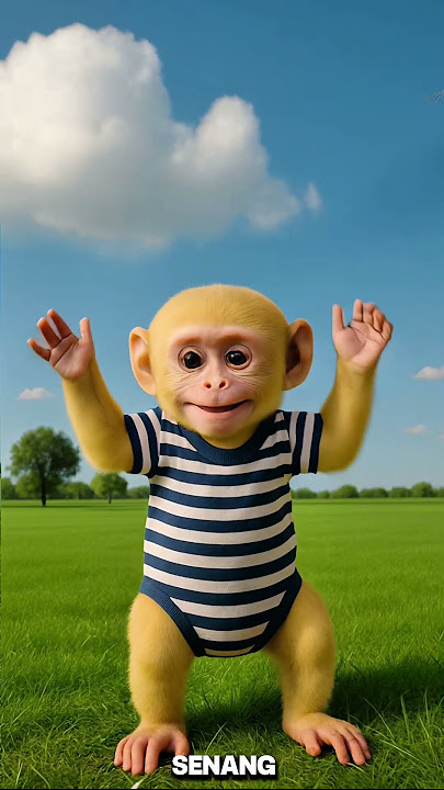 Monyet ini telah diracuni