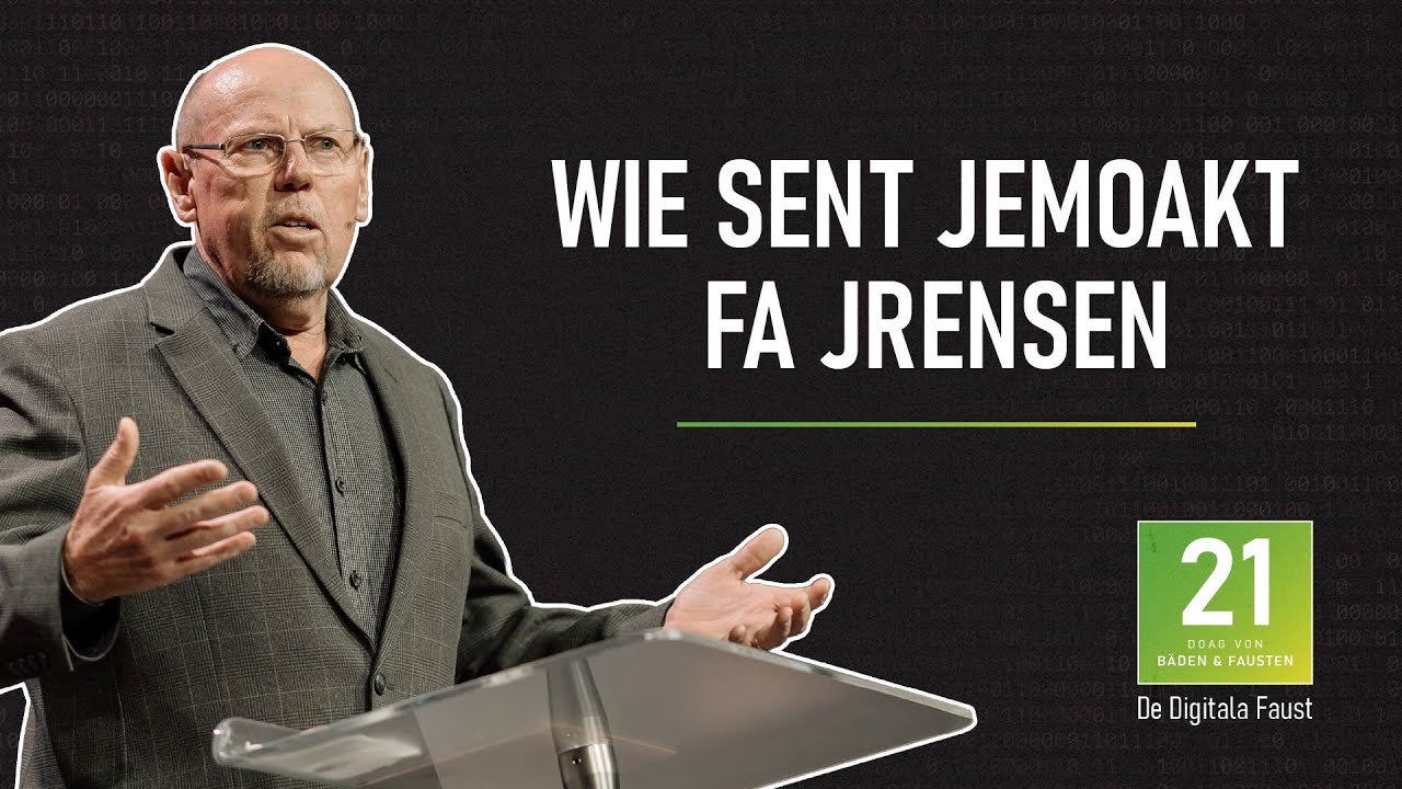 Wie sent Jemoakt fa Jrensen | De Digitala Faust