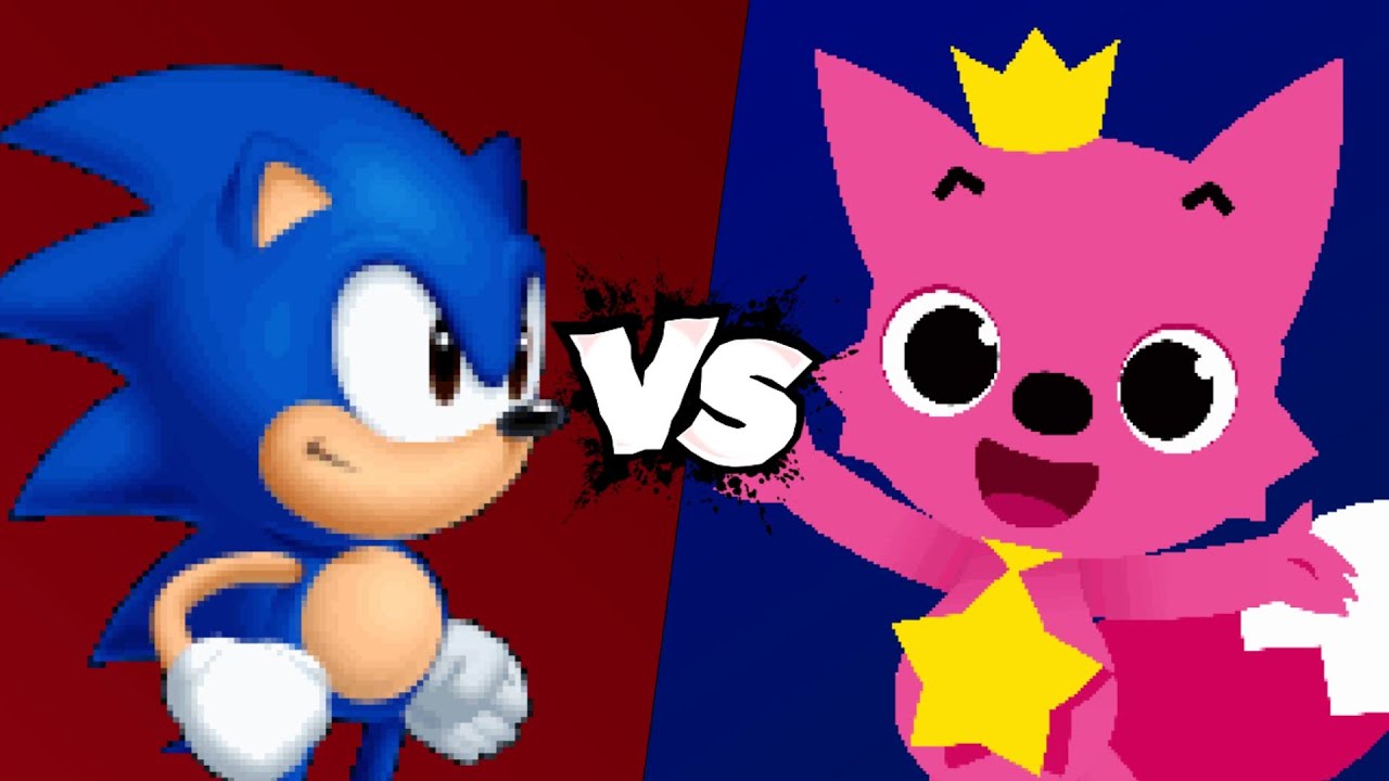 MUGEN Battle - Sonic vs Pinkfong