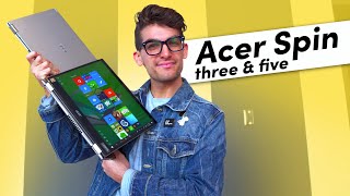 Acer Spin 5 and Spin 3 for Illustrators and Architects on a Budget