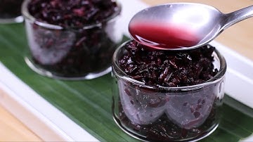 Cơm Rượu Nếp Than - Black Wine Rice - Lưu ý nhỏ để cơm rượu ngọt ngon không đắng | Bếp Nhà Diễm |