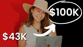 Make 6 Figures as a web designer  How Emily did it!