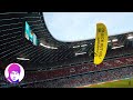 Greenpeace Paramotor Accidentally Landing into Allianz Arena | TimoChinese