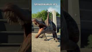 THERINDOMINUS VS SPINOSAURUS JP3 #dinosaur #jurassicworld #jurassicworldrebirth