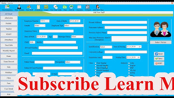 vb net Full School Management Project part 15