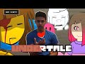 FRISK AND ASRIEL VS BETTY! | Love - Glitchtale S2 Ep #4 (Part 2) (Undertale Animation) REACTION!!!